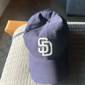 San Diego Padres navy blue ballcap